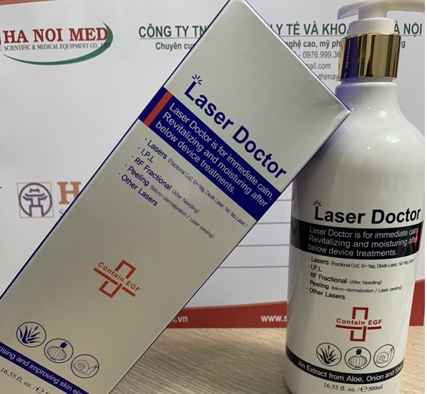 laser doctor phục hồi da sau điều trị laser